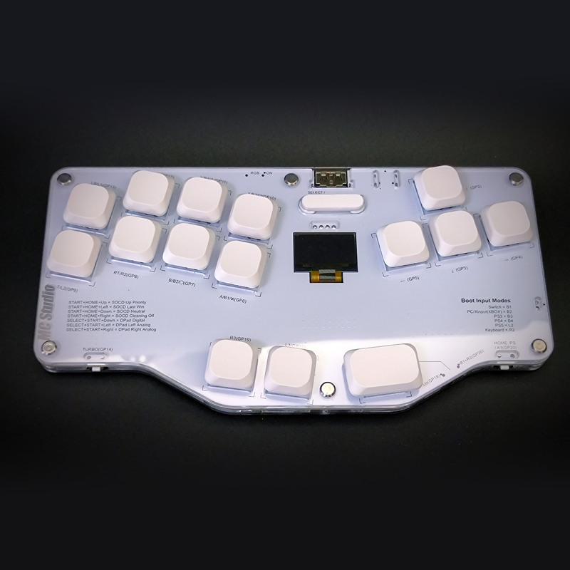Mcstudio Right-Hand Fighting Keyboard Mixbox Street Fighter King of Fighters Switch Arcade Game Steam Joystick Ps