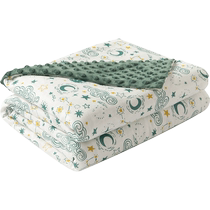 Wilberu Bean Bean Blanket Baby Autumn and Winter Baby Quilt Bamboo Cotton Blanket Kindergarten Childrens Cover Blanket Spring and Autumn