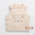 W bé vest mùa thu và mùa đông trẻ em cotton mật phim hoạt hình vest nam và nữ bé ấm áp cotton dày vest - Áo ghi lê áo gile cho bé trai sơ sinh Áo ghi lê