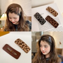 South Korean Jane Joins net red BAO WEN furry hair clip BB clip with hairpin clip Liu Haiclip Woman Hair Accessories