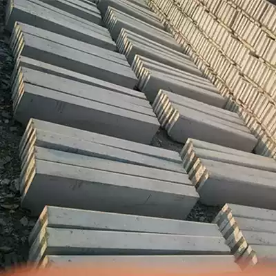 Cement side stone flat stone straight batch