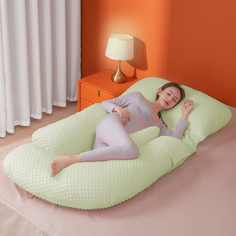 Japanese pregnant women's pillow waist side sleeping pillow side sleeping pad support belly hug period sleep hug lying cushion pregnancy supplies