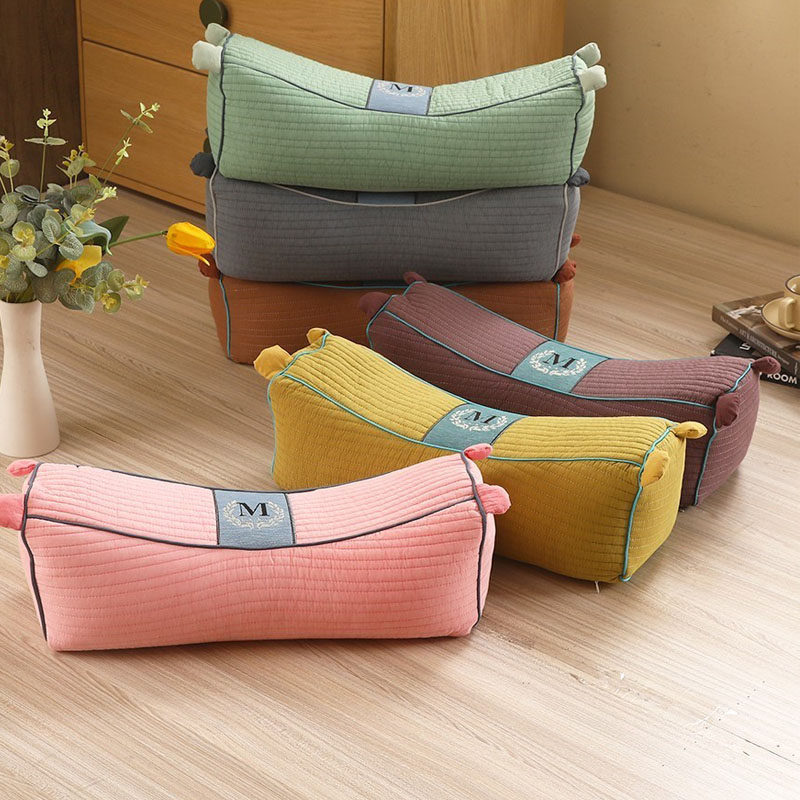 Japan Whole Buckwheat Pillow Pure Cotton Single Assist Sleep Hard Pillow Repair Cervical Spine Special Pillow Domestic Tiger Pillow