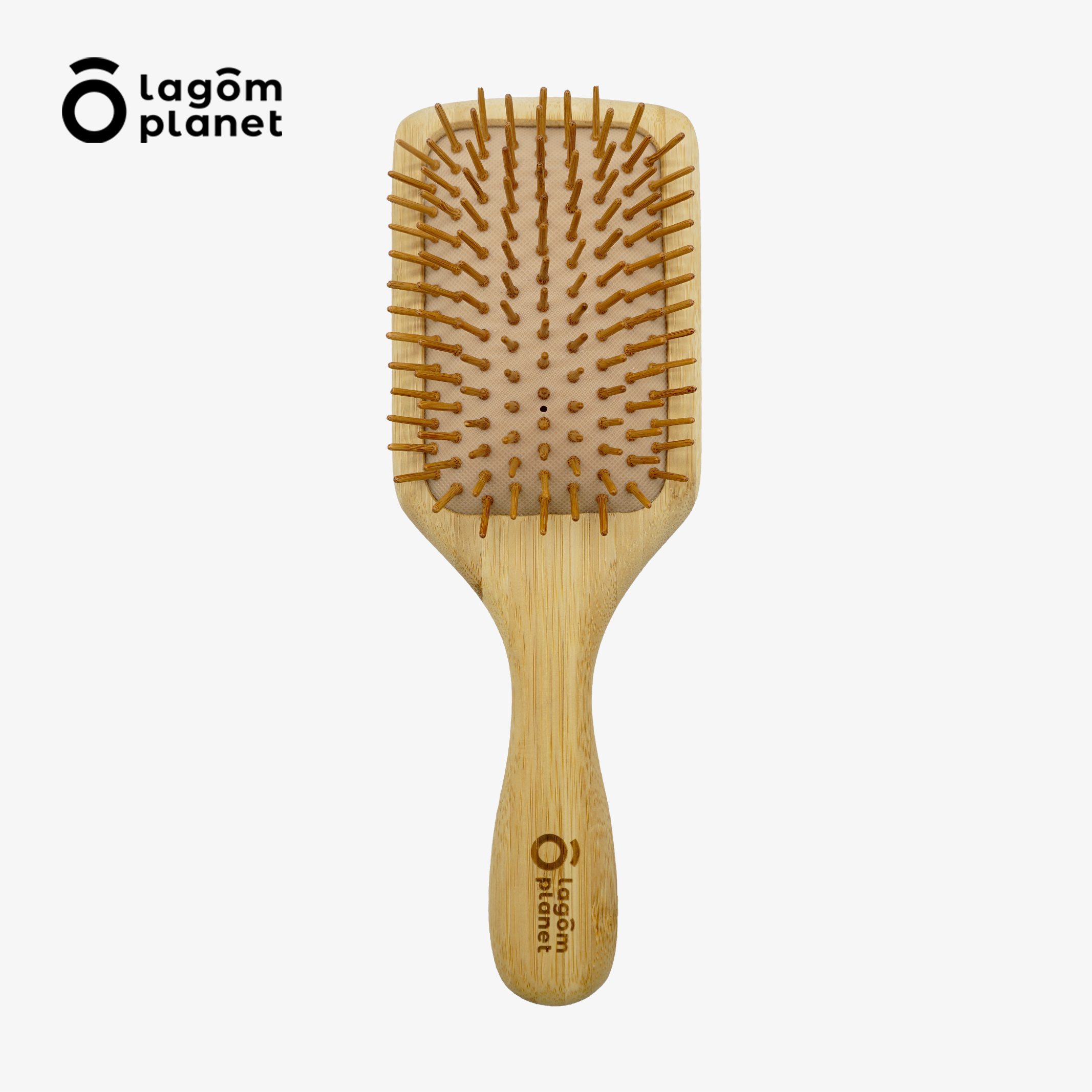 Lagom Planet Natural handmade Nanzhu Airbag Massage Hair Brush Bamboo Hair Brush