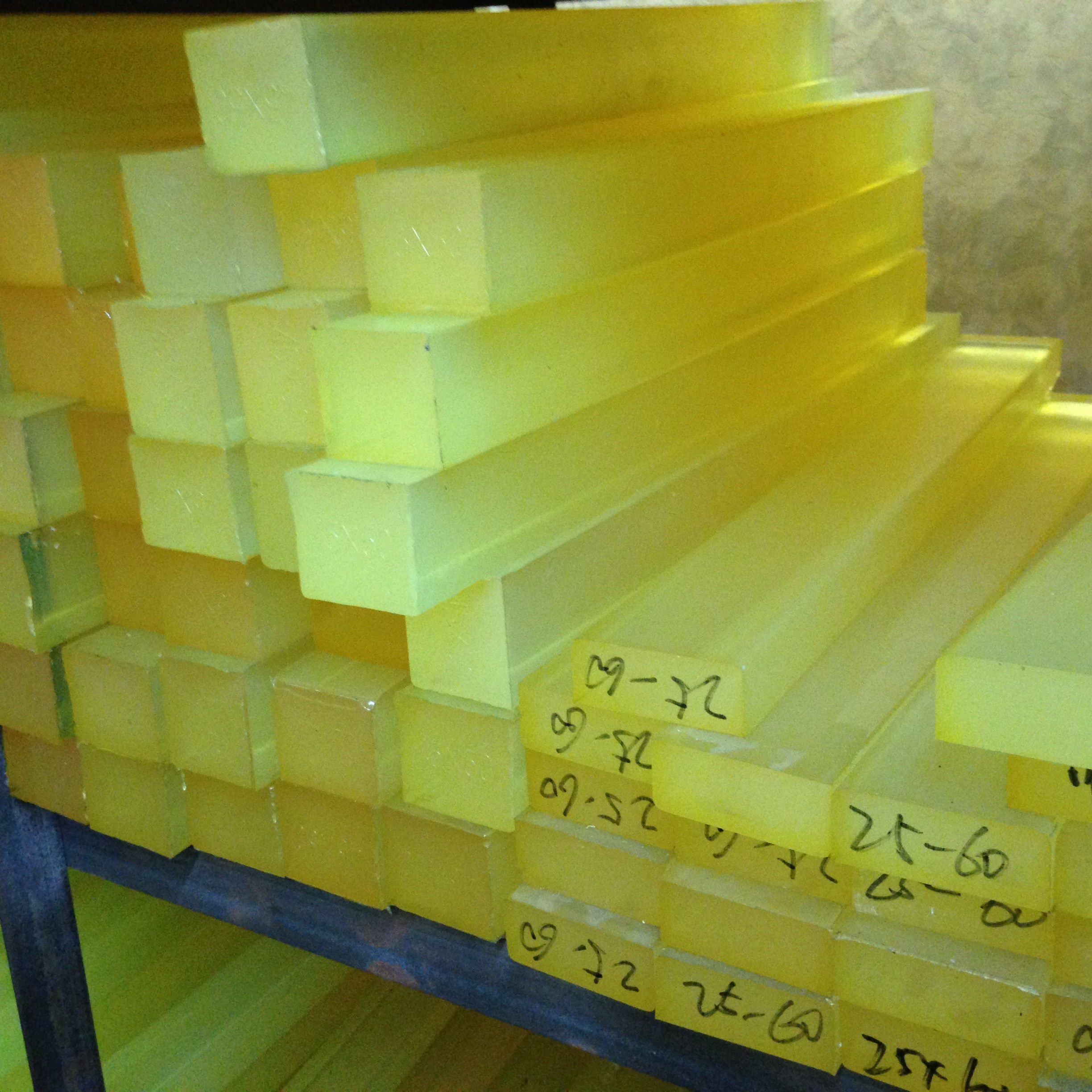 Solid polyurethane square bar square block PU 30 30 35 35 45 45 50 60mm (small number)