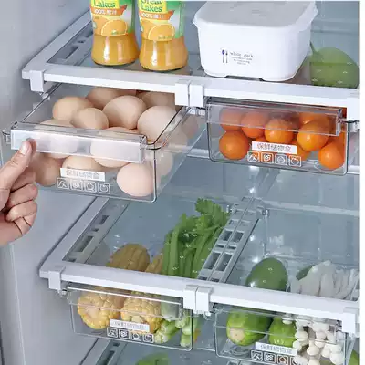 Shake sound refrigerator shelf Home life Kitchen supplies Appliances Department store Household small objects daily storage