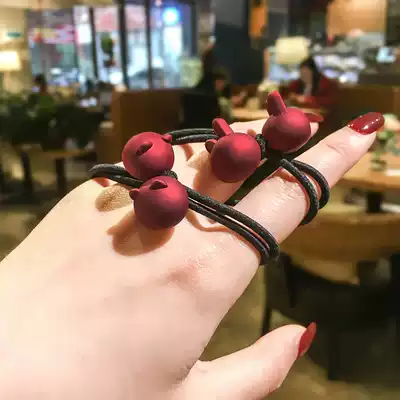 Niche design net red hair circle female cute hair circle hair circle boy wrist tie hair small rubber band hair rope female headdress