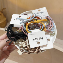 ins zaza head rope hair ring women 2022 net red new leather fascia summer exploits zamtail temperament to man rope