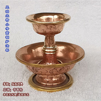 Extra small size about 8cm high copper guardian cup. Carved pure copper guardian cup imported from Nepal. Double-layered cup.