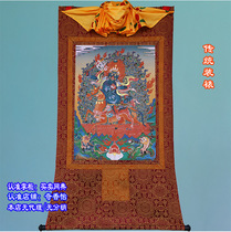 Fine dress framed super-sketching gold Donka auspicious day Mother auspicious day female Bimprint Buddha portrait does not fade