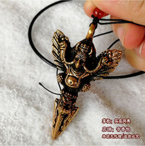 Nepal Pure Copper Dapeng Bird King Kong Pang Pang Gold Wing Bird Vajra Pendant Pendant Pendant