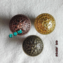 Boutique thangka head thangka overhead picture scroll framed metal shaft head Gold bronze bronze three colors optional