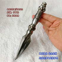Nepal pure iron vajra about 19cm Karma pestle Practice Vajra peg Career peg Iron peg Karma pestle