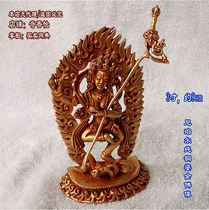 3 inch King Kong Hai mother Nepal pure copper gilt Buddha statue King Kong Hai mother Dorji Pam about 9cm high