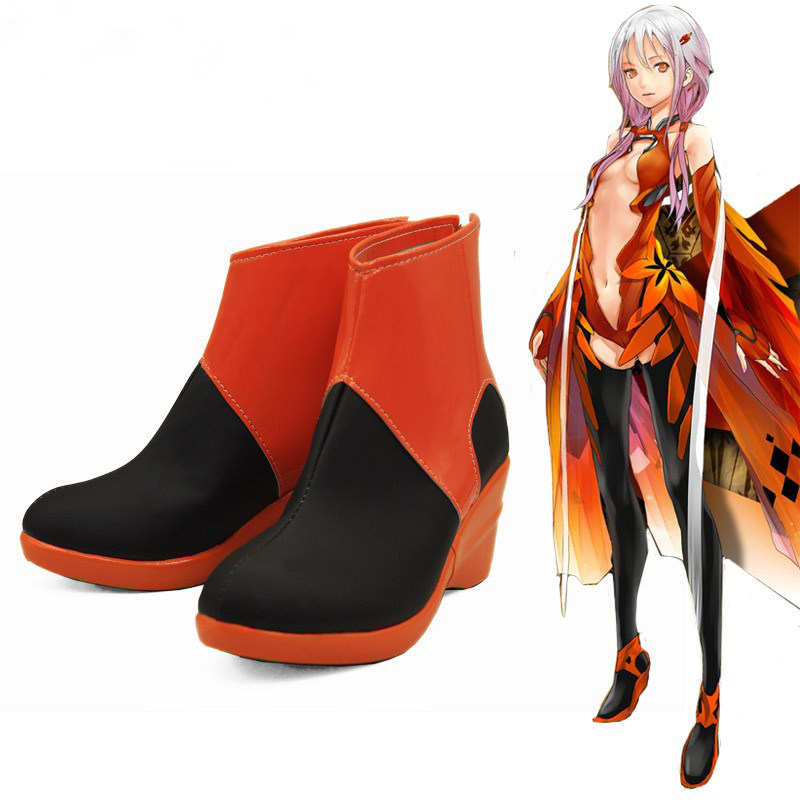 Guilty Crown cos Guilty Crown cos shoes cos 60 degrees handmade anime shoes customization