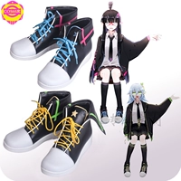 Bump World Smog Series Một đôi giày cosplay Lijie Kelly tùy chỉnh đôi giày COS đồ ngủ cosplay mèo