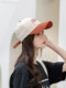 Hats for women, Korean version, new trendy spring and summer baseball caps, small fresh and fashionable contrasting peaked caps, couple sports hats