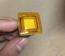 Korea Kaikun K16-921 square mushroom head push button switch 16mm miniature switch yellow miniature switch