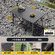 Черная сумка для хранения, 95см