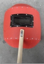 Factory direct supply of ordinary welding mask eye protection light and dust hand-held affordable