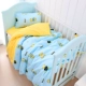 Trẻ em mẫu giáo quilt ba mảnh ngủ trưa lõi bông chứa chăn bông có thể được tùy chỉnh giường bé sản phẩm giường bé
