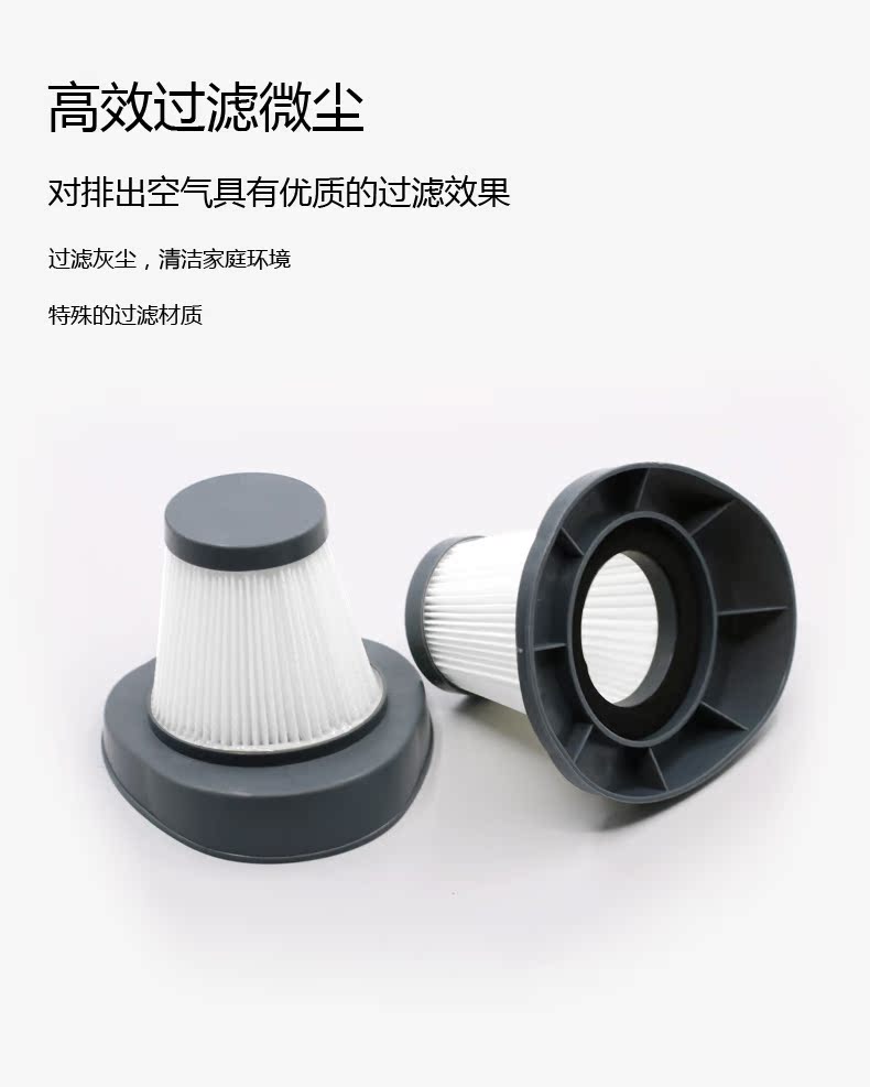 Máy hút bụi Bộ lọc đặc biệt Haipa phụ kiện Bộ lọc HEPA Haipa - Máy hút bụi đánh giá robot hút bụi xiaomi