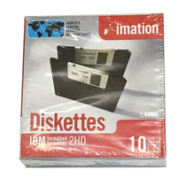 Yee Min Letter 3 5 inch Diskette 1 44M Disk computer embroiderer textile machine with floppy disc black disc 10 sheets