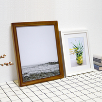 Boutique solid wood creative color pastoral European 7-inch 16-inch 10-inch 5-inch 6-inch 8-inch A4 12-inch photo frame frame