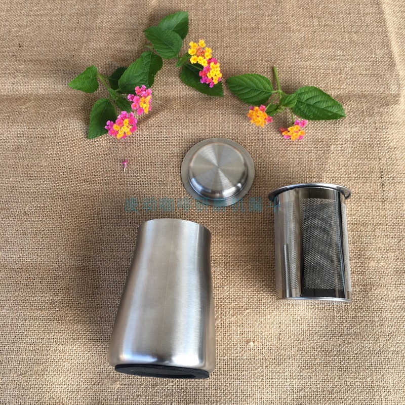 Hand Punching Coffee Screen Powder Coffee Powder Smelling Cup Coffee Powder Filter 304 Stainless Steel Coffee Powder-Powder Cup