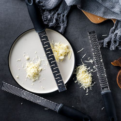 Cheese Grater 304 Stainless Steel Lemon Zest Grater Chocolate Shavings Scraper Grater Knife for Home Use