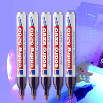 German Eddie Invisible UV Marker Pen Oily UV Pen Edding8280 Tobacco  Wine Packaging Anti-Counterfeiting Marker Pen