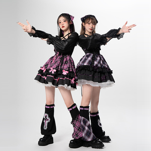 lolita收腰连衣裙