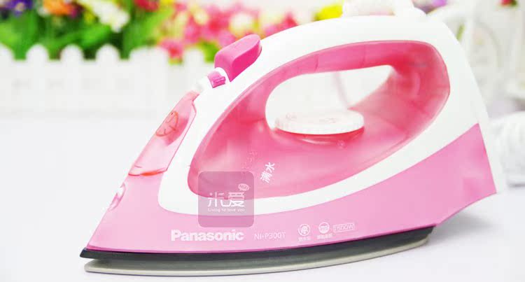 bàn ủi philips gc518 Bàn ủi hơi nước gia đình Panasonic Bàn ủi titan hình chữ U cạnh chữ U cạnh nhăn Thiết bị an toàn hâm nóng ngay lập tức - Điện sắt bàn là cây philip