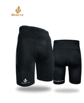 BSUUTO Summer Sports Fitness Running Marathon Shorts Shorts Speed Dry 50% Multibag Fitness Pants Tight Fit Underpants