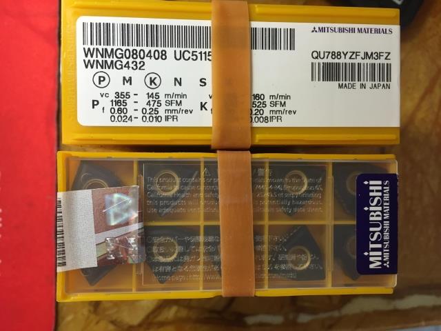 WNMG080408 UC5115 Japan Mitsubishi CNC blade special promotion