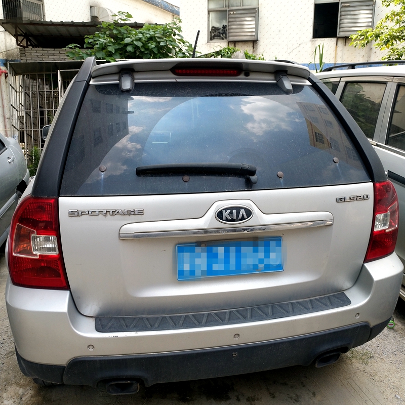 Kia sư tử chạy đuôi cánh Kia sư tử chạy sửa đổi cánh đuôi Kia sư tử chạy đặc biệt không có đuôi ABS phía sau đuôi gió shark
