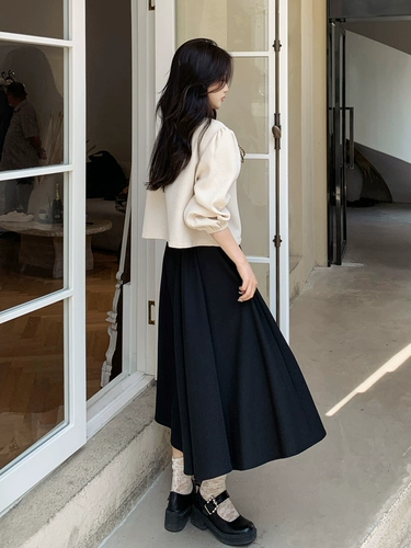 Платье, весенний комплект, юбка, в стиле Шанель, французский стиль, изысканный стиль, яркий броский стиль