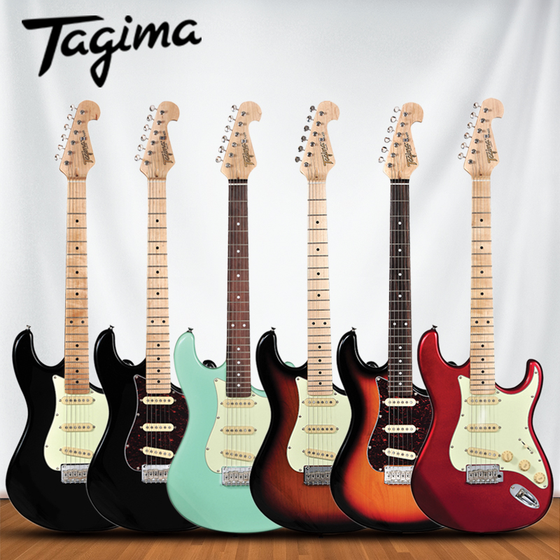 Tajima Tagima T-635 series electric guitar beginners electric guitar suit Professional level