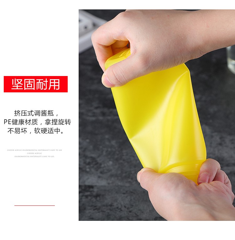 đèn pha led nháy Cửa hàng bách hóa nhỏ sốt cà chua ba lỗ vắt chai nước sốt nhà bếp vắt chai nước sốt thương mại ba đầu dày nước sốt gia vị - Thiết bị sân khấu đèn led nháy theo nhạc giá rẻ