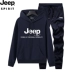 Áo len thể thao nam JEEP áo len thể thao giản dị phù hợp với phiên bản Hàn Quốc của thương hiệu thủy triều trùm đầu 2020 áo khoác mùa xuân và mùa thu mới - Thể thao sau Thể thao sau