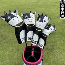 New Japanese and Korean golf club sets wooden club sets club head covers ball head cap sets universal protective covers for men and women