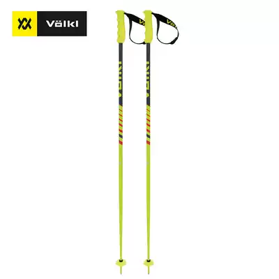 2021 Volkl Walker ski pole double plate cane light aluminum alloy ski pole SPEEDSTICK YELLOW