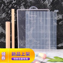 Making novice silicone small pressed milk candy box set Tooling mold Crushed sticky sugar cake cutting stick nougat