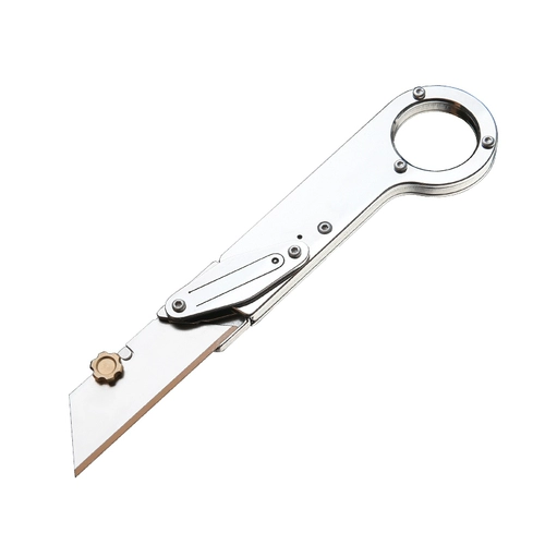 Механический портативный брелок из нержавеющей стали, острый складной нож