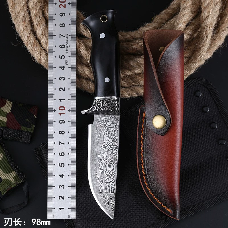 Chiến thuật kiếm Damascus thép dao tay rèn mẫu thép dao ngoài trời độ cứng cao bộ sưu tập sắc nét dao - Công cụ Knift / công cụ đa mục đích