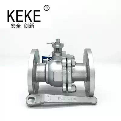 Manual ball valve stainless steel flange steam high temperature anti-corrosion food grade quick cut-off switch valve Q41F16P