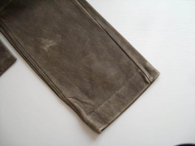 Pantalon cuir homme Première couche de cuir - Ref 1492761 Image 8