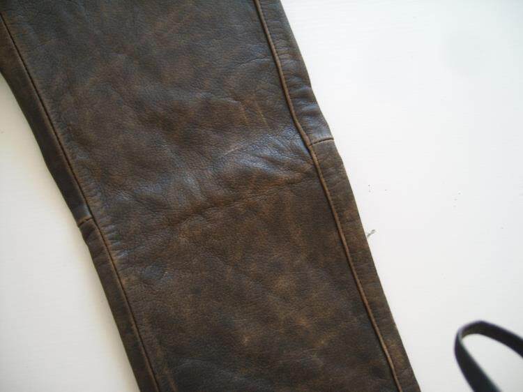 Pantalon cuir homme Première couche de cuir - Ref 1479597 Image 21