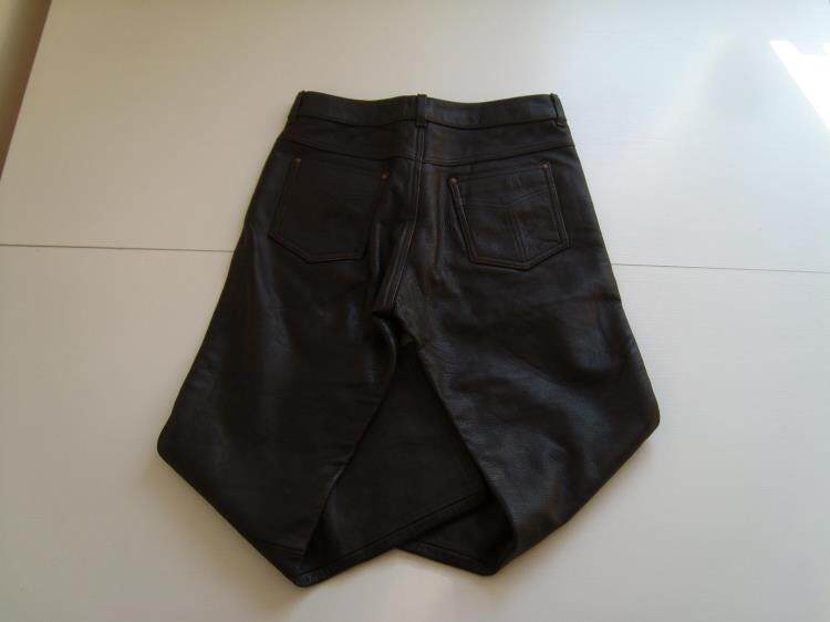 Pantalon cuir homme Première couche de cuir - Ref 1480622 Image 6