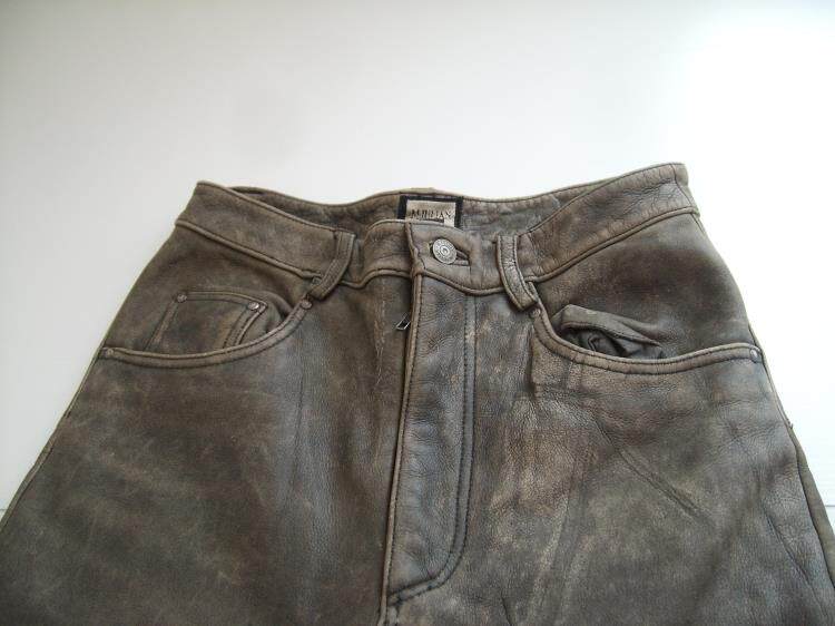 Pantalon cuir homme Première couche de cuir - Ref 1492761 Image 10